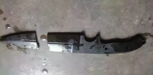 圖3:淬火過(guò)程金屬斷裂